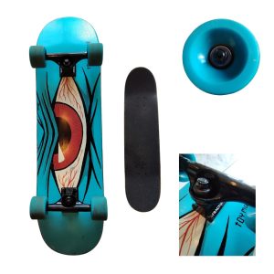 Toy Machine Skateboard 8.25” Deck – Fracture Trucks – 60mm Soft Wheels